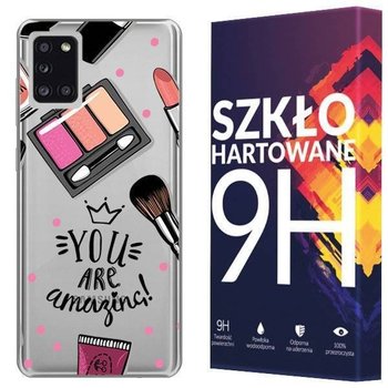 Etui Do Samsung Galaxy A31 Sm-A315 Fashion + Szkło - Kreatui