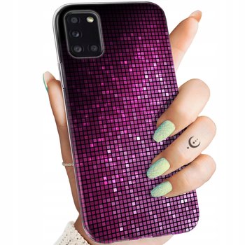 Etui Do Samsung Galaxy A31 Wzory Brokat Brokatowe Błyszczące Obudowa Case - Hello Case