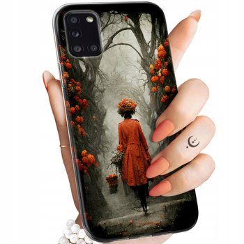 Etui Do Samsung Galaxy A31 Wzory Jesień Liście Autumn Obudowa Pokrowiec - Hello Case