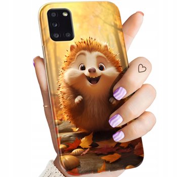 Etui Do Samsung Galaxy A31 Wzory Jeżyk Jeż Jeżyki Obudowa Pokrowiec Case - Hello Case