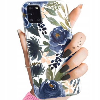 Etui Do Samsung Galaxy A31 Wzory Kwiaty Kwieciste Flower Obudowa Pokrowiec - Hello Case