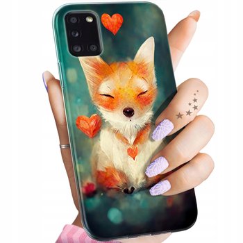 Etui Do Samsung Galaxy A31 Wzory Liski Lisy Fox Obudowa Pokrowiec Case - Hello Case