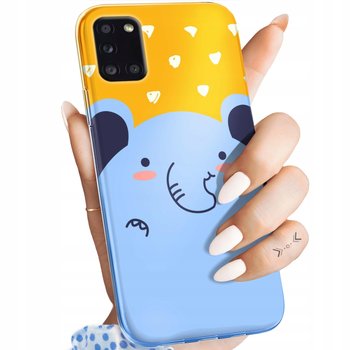 ETUI DO SAMSUNG GALAXY A31 WZORY SŁOŃ SŁONIE SŁONIKI OBUDOWA POKROWIEC CASE - Hello Case