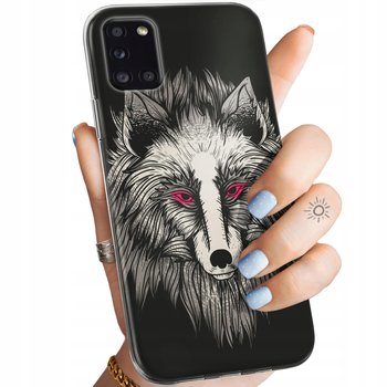 Etui Do Samsung Galaxy A31 Wzory Wilk Wilkołak Wolf Wilczyca Obudowa Case - Hello Case