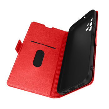 Etui do Samsung Galaxy A32 Card Holder Double Tab czerwone - Avizar