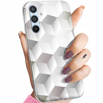 Etui Do Samsung Galaxy A34 5G Wzory 3D Geometryczne Iluzja Obudowa Case - Hello Case