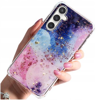 Etui do Samsung Galaxy A35 | A35 5G Case Glamour PLECKI + Szkło OCHRONNE 9H - Krainagsm