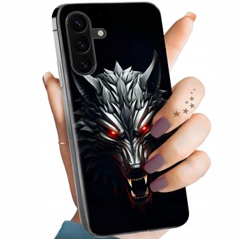 Etui Do Samsung Galaxy A36 5G / A56 5G Wzory Wiedźmin Witcher Biały Wilk - Hello Case