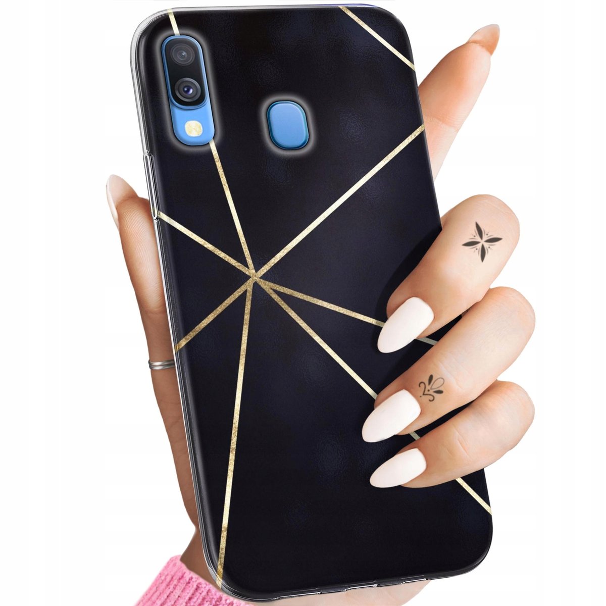 Etui Do Samsung Galaxy A40 Wzory Eleganckie Stylowe Luksusowe Obudowa