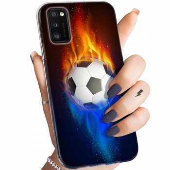 Etui Do Samsung Galaxy A41 Wzory Sport Piłkarskie Piłka Nożna Obudowa Case - Hello Case