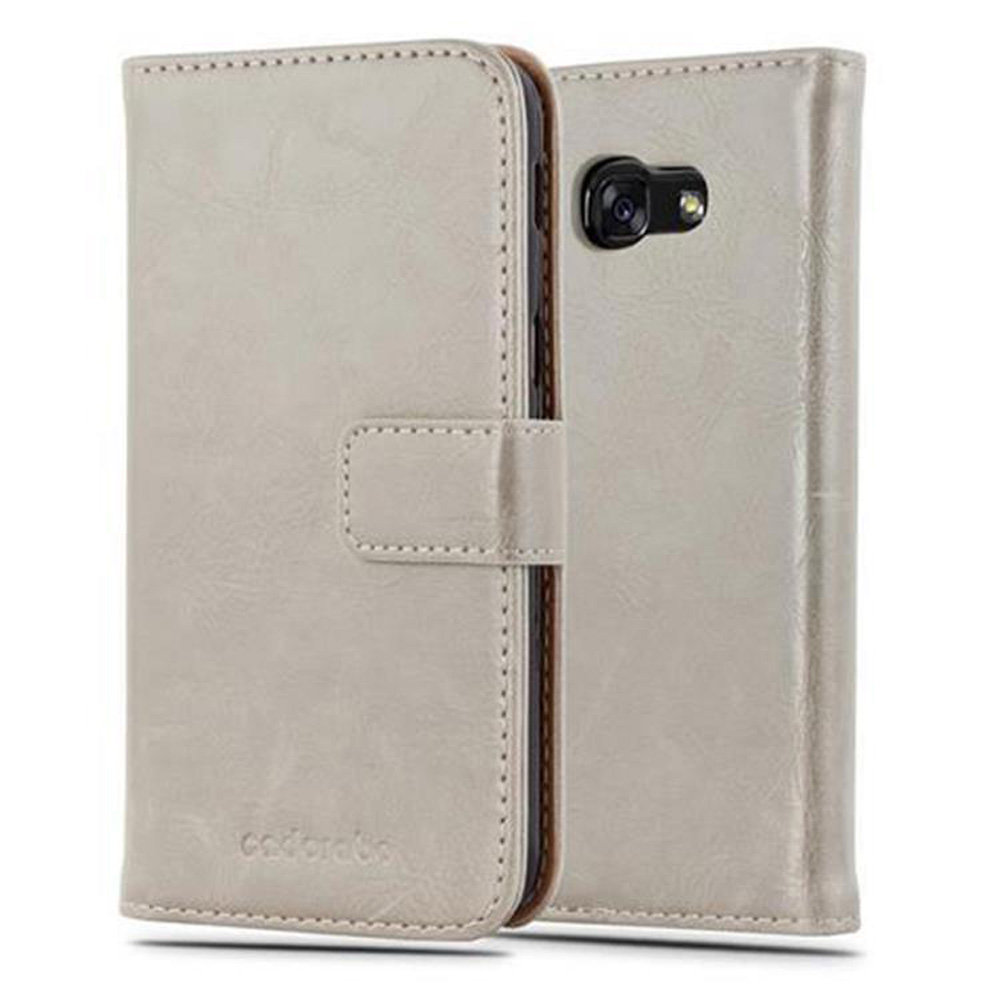 Etui Do Samsung Galaxy A5 2017 W Pokrowiec Cappuccino BrĄzowe Magnet