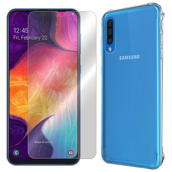 Etui Do Samsung Galaxy A50 A505 Case Air +Szkło 9H - VegaCom