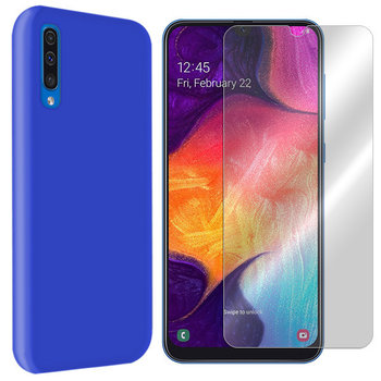 ETUI DO SAMSUNG GALAXY A50 SM-A505 MAT + SZKŁO 9H - VegaCom