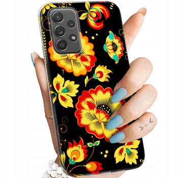 ETUI DO SAMSUNG GALAXY A52 / A52 5G / A52S / A52S 5G WZORY FOLK LUDOWE CASE - Hello Case