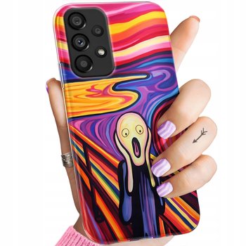 ETUI DO SAMSUNG GALAXY A53 5G WZORY KRZYK MUNCH EDVARD SCREAM OBUDOWA CASE - Hello Case