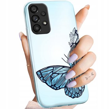 Etui Do Samsung Galaxy A53 5G Wzory Motyle Butterfly Barwne Obudowa Case - Hello Case