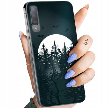 Etui Do Samsung Galaxy A7 2018 Wzory Mroczne Horror Straszne Obudowa Case - Hello Case