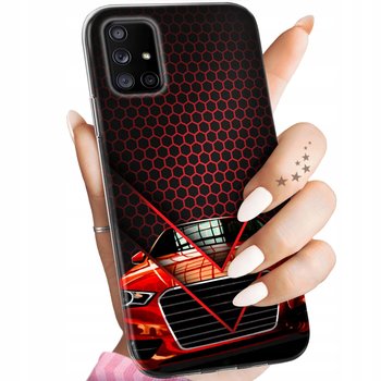 Etui Do Samsung Galaxy A71 5G Wzory Auto Motor Pojazdy Samochody Obudowa - Hello Case