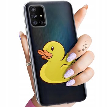 Etui Do Samsung Galaxy A71 5G Wzory Bez Tła Naklejki Sticker Obudowa Case - Hello Case