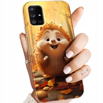 Etui Do Samsung Galaxy A71 5G Wzory Jeżyk Jeż Jeżyki Obudowa Pokrowiec Case - Hello Case