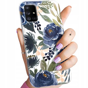 Etui Do Samsung Galaxy A71 5G Wzory Kwiaty Kwieciste Flower Obudowa Case - Hello Case