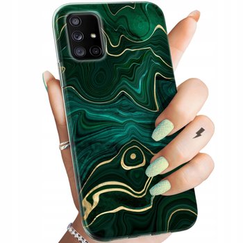 Etui Do Samsung Galaxy A71 5G Wzory Minerały Kamienie Szlachetne Kryształy - Hello Case