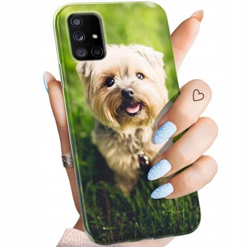 ETUI DO SAMSUNG GALAXY A71 5G WZORY PIESKI PSIAKI DOGS OBUDOWA POKROWIEC - Hello Case