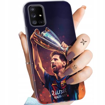 Etui Do Samsung Galaxy A71 5G Wzory Piłka Nożna Z Piłkarzami Obudowa Case - Hello Case