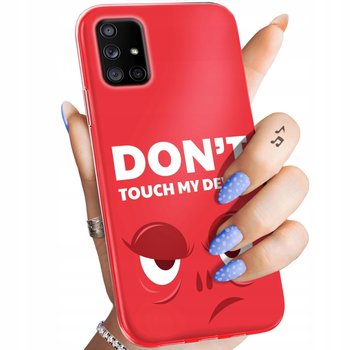 Etui Do Samsung Galaxy A71 5G Wzory Śmieszne Zabawne Wesołe Obudowa Case - Hello Case