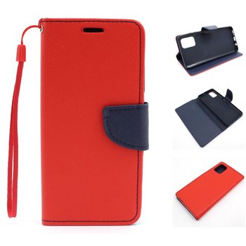 Etui Do Samsung Galaxy A71 A715 Czerwone Fancy Pokrowiec Case - GSM-HURT