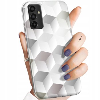 Etui Do Samsung Galaxy M13 Wzory 3D Geometryczne Iluzja Obudowa Pokrowiec - Hello Case