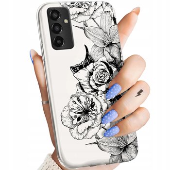 Etui Do Samsung Galaxy M13 Wzory Beżowe Kremowe Ecru Obudowa Pokrowiec Case - Hello Case