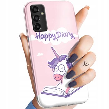 Etui Do Samsung Galaxy M13 Wzory Jednorożec Bajki Księżniczki Obudowa Case - Hello Case