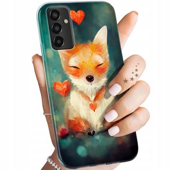 Etui Do Samsung Galaxy M13 Wzory Liski Lisy Fox Obudowa Pokrowiec Case - Hello Case