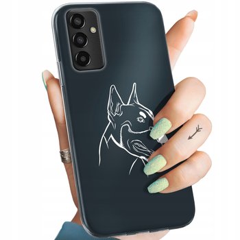 Etui Do Samsung Galaxy M13 Wzory Męskie Facet Wąsy Obudowa Pokrowiec Case - Hello Case