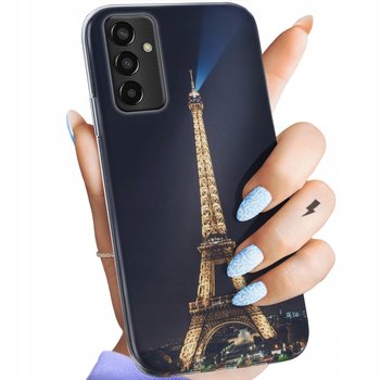 Etui Do Samsung Galaxy M13 Wzory Paryż Francja Eiffel Obudowa Pokrowiec - Hello Case