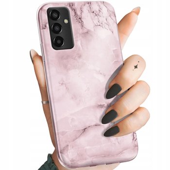 Etui Do Samsung Galaxy M13 Wzory Różowe Golden Rose Pudrowy Róż Obudowa - Hello Case