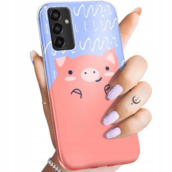 Etui Do Samsung Galaxy M13 Wzory Świnka Peppa Bajka Obudowa Pokrowiec Case - Hello Case