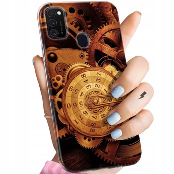 ETUI DO SAMSUNG GALAXY M21 WZORY ZEGARY CZAS ZEGARMISTRZ OBUDOWA POKROWIEC - Hello Case