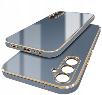 Etui Do Samsung Galaxy M34 5G Goldedge Case Glamour + Szkło 9H - Krainagsm