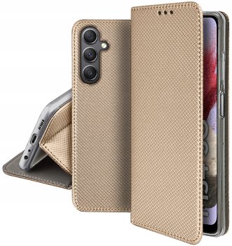 Etui Do Samsung Galaxy M34 5G Smart Magnet Case + Szkło 9H - Krainagsm