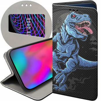 Etui Do Samsung Galaxy M35 5G Wzory Dinozaury Reptilia Prehistoryczne Case - Hello Case