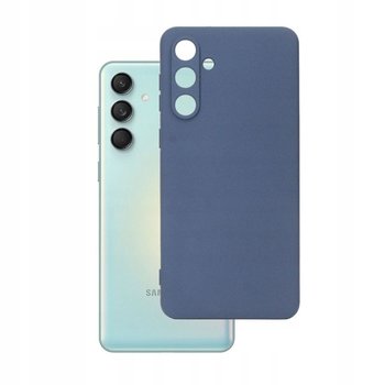 Etui do Samsung Galaxy M55 5G M556 Tint Case granatowe Pokrowiec Obudowa - gsm-hurt