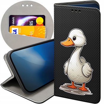 Etui Do Samsung Galaxy M55 5G Wzory Z Nadrukiem Zamykane Ze Wzorem Magnes - Hello Case