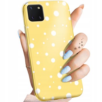ETUI DO SAMSUNG GALAXY NOTE 10 LITE WZORY KROPKI GROCHY BOKEH DOTS OBUDOWA - Hello Case