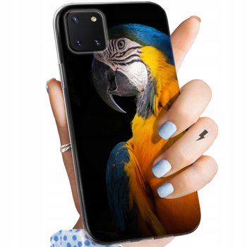 ETUI DO SAMSUNG GALAXY NOTE 10 LITE WZORY PAPUGA PAPUŻKA TUKAN OBUDOWA CASE - Hello Case
