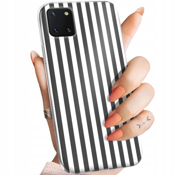 ETUI DO SAMSUNG GALAXY NOTE 10 LITE WZORY PASKI LINIE FALE OBUDOWA CASE - Hello Case