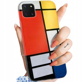 ETUI DO SAMSUNG GALAXY NOTE 10 LITE WZORY PIET MONDRAIN ABSTRAKCJA OBUDOWA - Hello Case