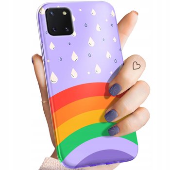Etui Do Samsung Galaxy Note 10 Lite Wzory Tęcza Rainbow Obudowa Pokrowiec - Hello Case