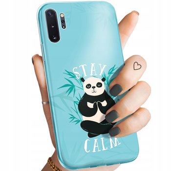Etui Do Samsung Galaxy Note 10 Plus Wzory Panda Bambus Pandy Obudowa Case - Hello Case